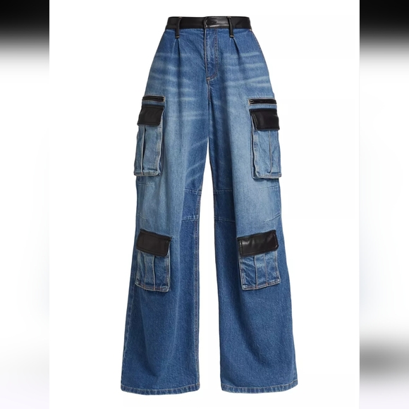 ALICE + OLIVIA Cargo Jeans - Picture 7 of 14